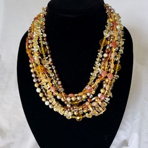 Joan Rivers 4 Strand Necklace with